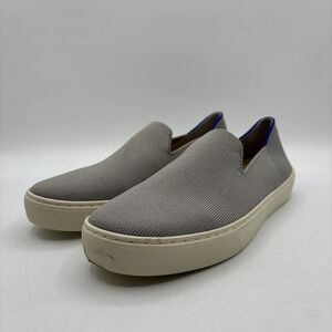 Rothy's The Original Slip On Sneaker Women's Size 9 Gray Comfort Flats Knit